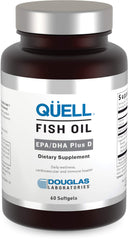 QUELL Fish Oil bottle front view