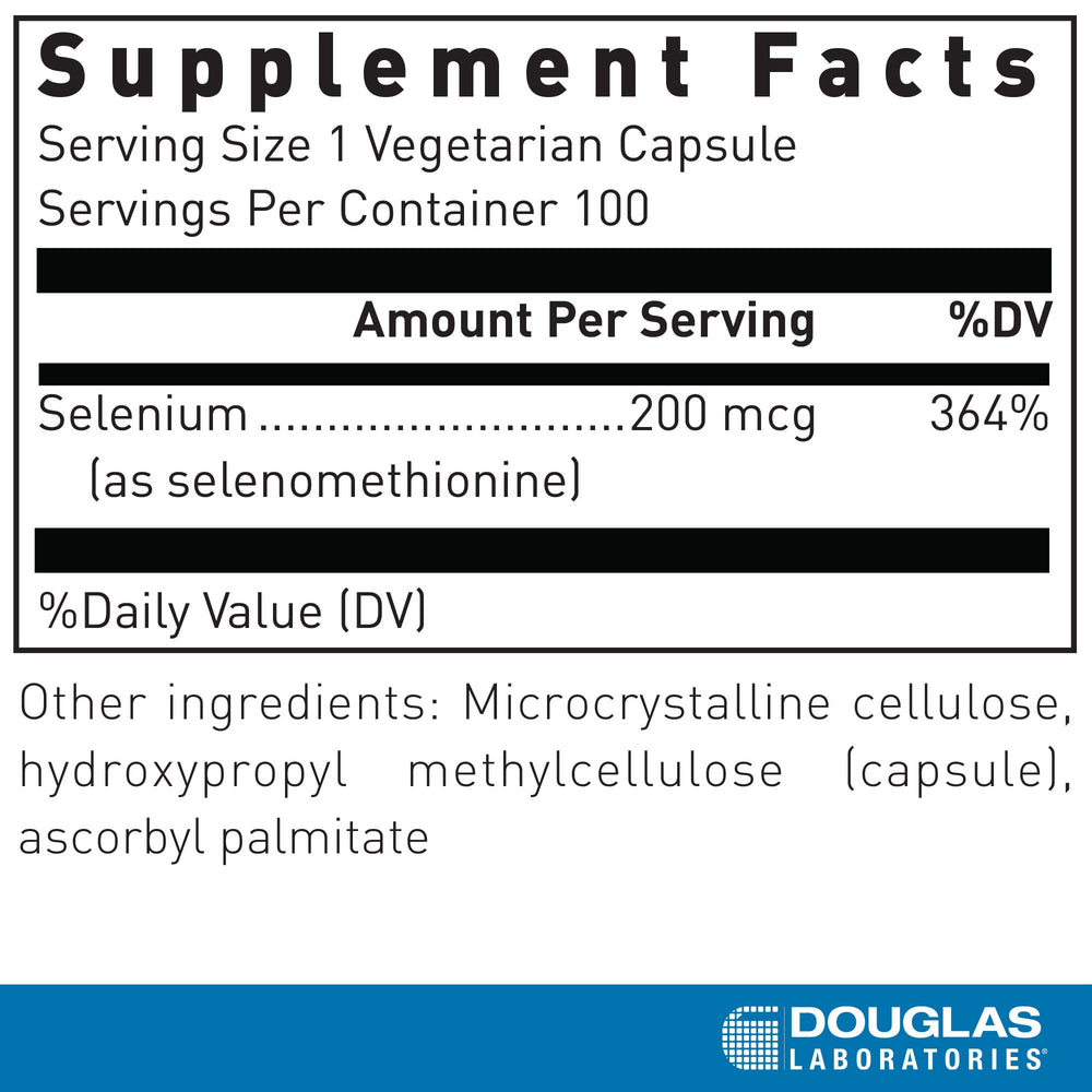 Seleno-Methionine capsules inside bottle
