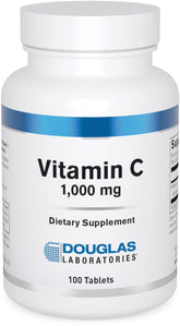 Hero image of Douglas Laboratories Vitamin C bottle containing 100 tablets