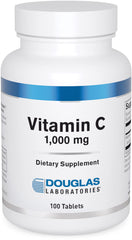 Hero image of Douglas Laboratories Vitamin C bottle containing 100 tablets