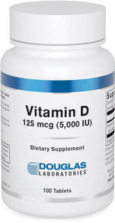 Douglas Laboratories Vitamin D 5000 IU bottle with label