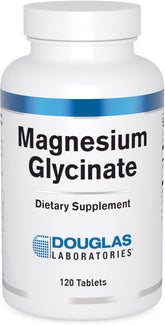 Douglas Laboratories Magnesium Glycinate bottle label - 120 tablets