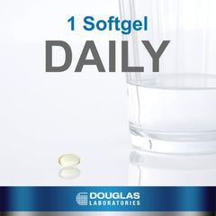 Close-up of orange Vitamin A softgel capsules