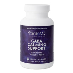 Dr Amen BrainMD GABA Calming Support bottle on white background