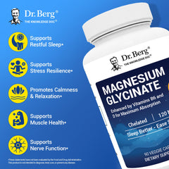 Dr. Berg 4-in-1 formula with magnesium D3 B6 and zinc