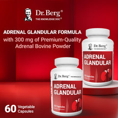 60 capsules bottle - Dr. Berg Adrenal Glandular