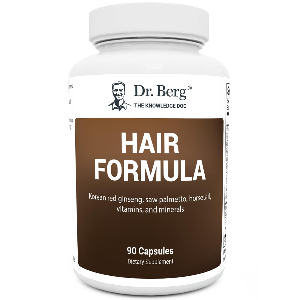 Dr. Berg All-in-One vitamins bottle for hair, skin, and nails