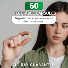 Vegan veggie capsules bottle