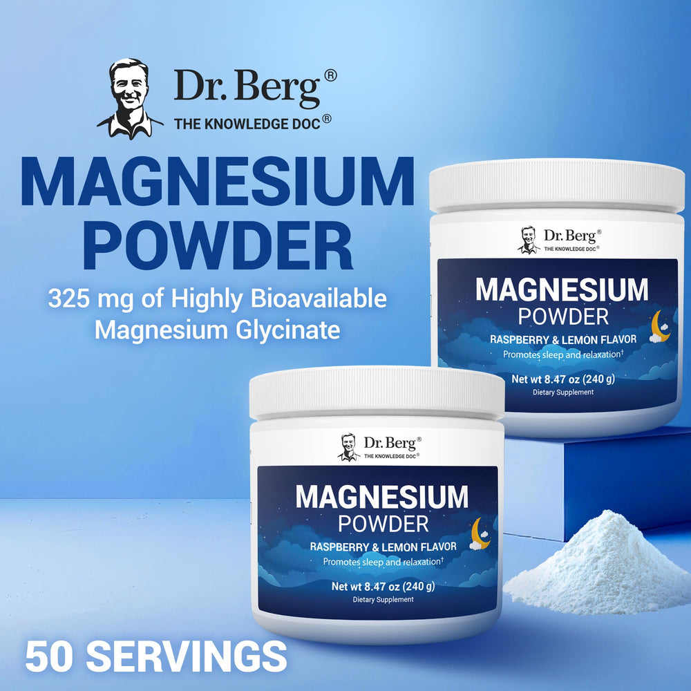 Serving scoop of magnesium glycinate powder