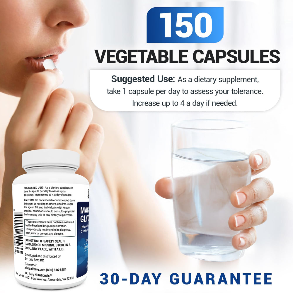 Pure and potent ingredients for magnesium glycinate