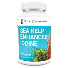 Dr. Berg Sea Kelp Iodine bottle front
