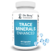 Dr. Berg Trace Minerals Enhanced Complex bottle on white background