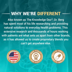 Dr. Berg TUDCA supports digestive comfort and bile flow.