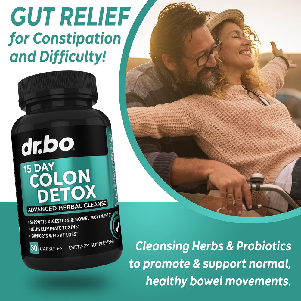 Dr. Bo 15-day colon cleanse packaging