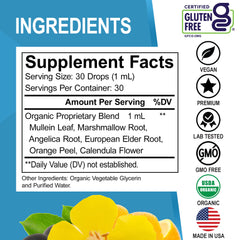 DR. BO 1 oz lung detox packaging for travel and daily use.