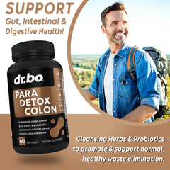 DR. BO herbal blend ingredients featuring wormwood and walnuts for cleansing-inspired care