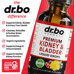 DR. BO Juniper berry close-up in urinary wellness blend.