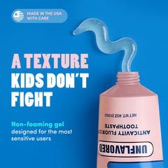 Made in the USA with pediatric dentist input