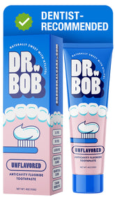 Dr. Bob Unflavored Toothpaste for Kids 4 oz hero image