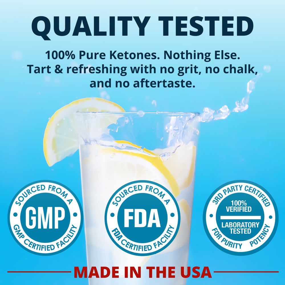 Liquid BHB formula close-up label