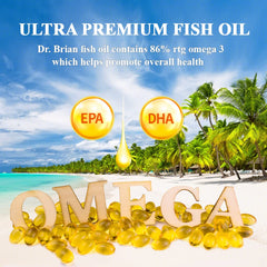 EPA and DHA fatty acids illustration from Dr. Brian fish oil