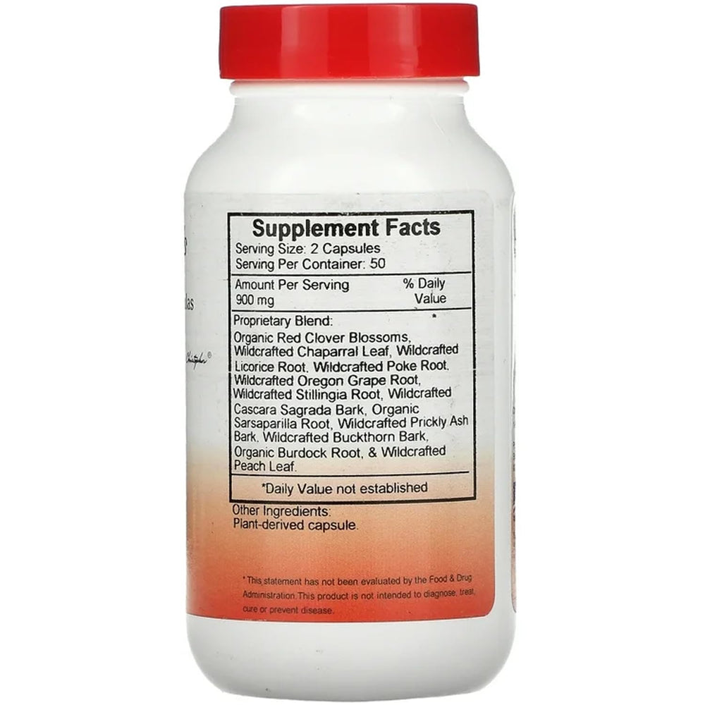 Close-up of Blood Stream Formula capsules - 440 mg each