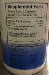 Label of Dr Christopher's Formula Glandular System bottle