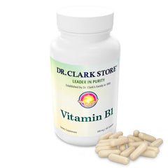 Nervous system health concept with B1 illustration