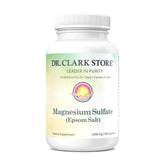 Bottle of Dr. Clark Magnesium Sulfate USP (Epsom Salt) 1030 mg