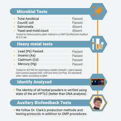 Dr. Clark Store branding with magnesium citrate bottle