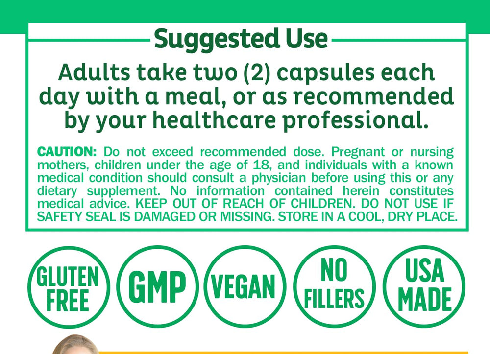 Close-up of probiotic capsules used in the product