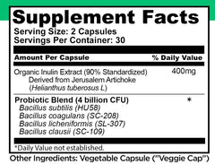 Gut health benefits such as digestion support and bloating relief