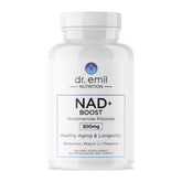 Bottle front of DR. EMIL NUTRITION NAD+ Boost