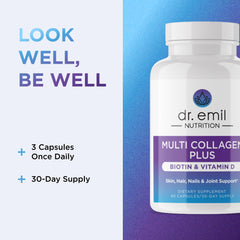 Joints and gut health support with collagen