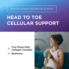 Close-up of hydrolyzed collagen capsules