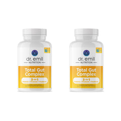 Dr. Emil Nutrition Total Gut Health Complex bottle front label