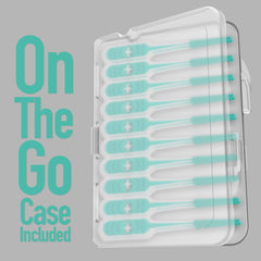On-the-go case included with mint dental picks