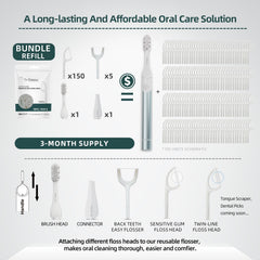 Replaceable heads for Dr. Emma Tape Dental Floss Picks