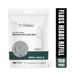 Compact travel case for Dr. Emma Tape Dental Floss Picks
