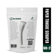 Wide scraping head on the tongue cleaner for faster cleaning