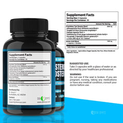 Dr. Emy's Fenugreek Turkesterone capsules highlight endurance and muscle mass potential