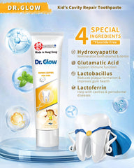 Hydroxyapatite-based kids toothpaste for enamel remineralization