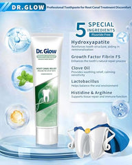Adult dental care kit with Dr Glow toothpaste
