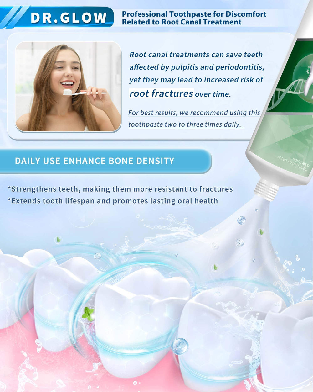 Hands applying toothpaste to toothbrush
