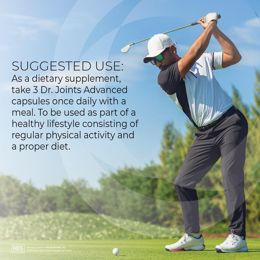 Dr. Joints Advanced 90-capsule label