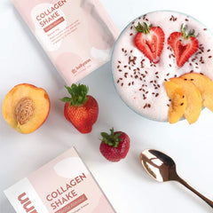 Keto and paleo compatible shake with grass-fed collagen