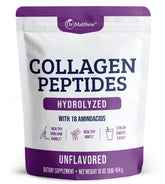 Dr. Matthew Hydrolyzed Collagen Peptides powder canister (unflavored)