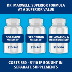 Ashwagandha, L-theanine and Taurine for focus and brain support