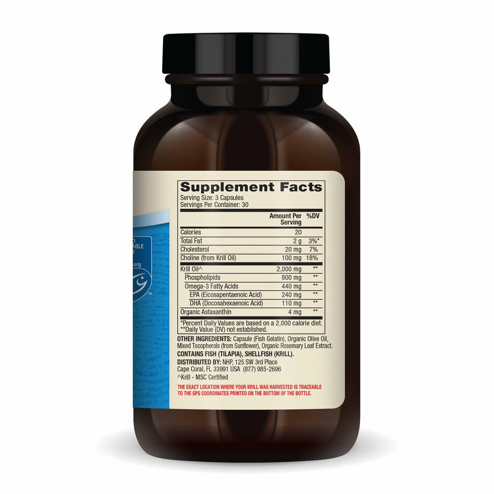 Krill oil with omega-3 EPA & DHA 440 mg per capsule