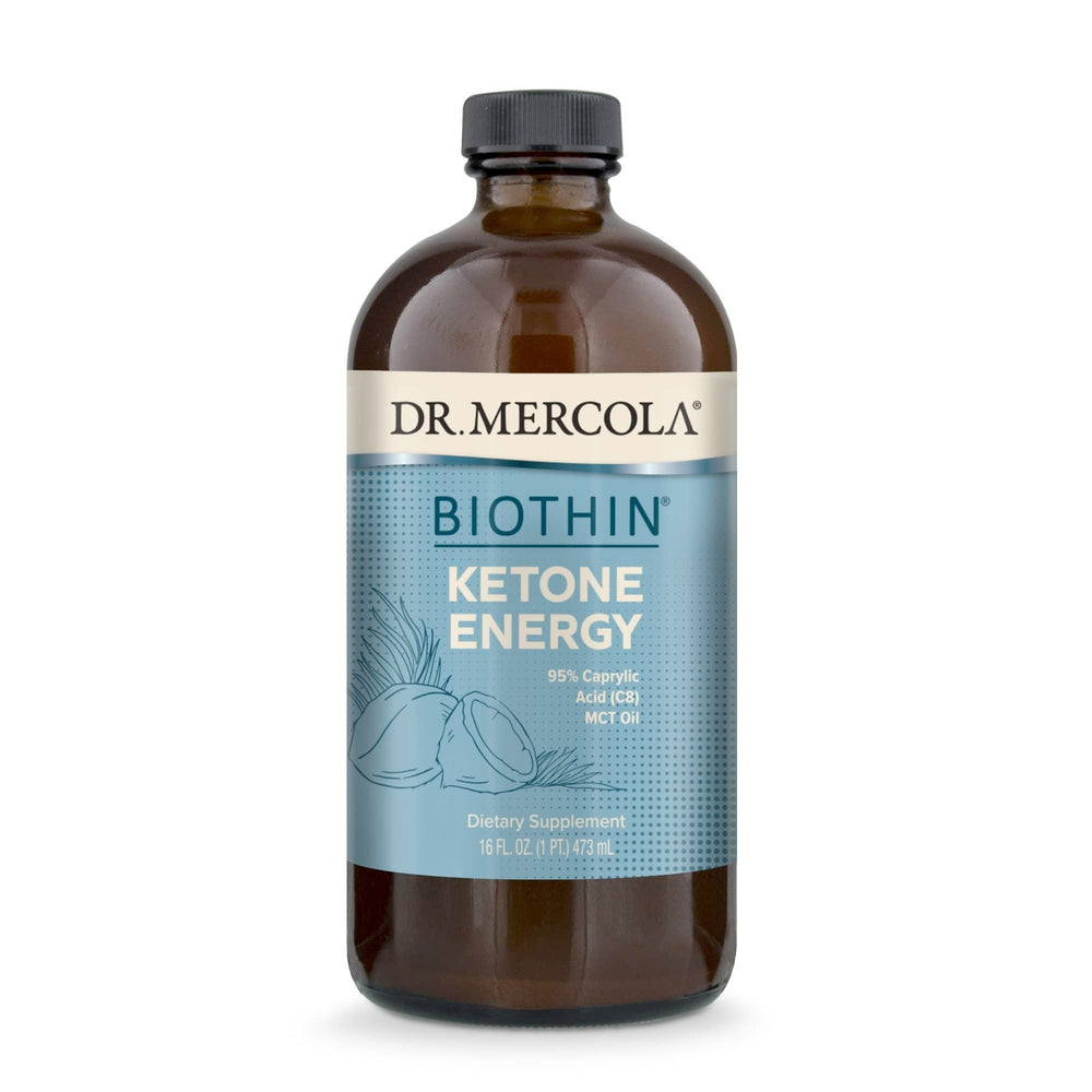 Dr. Mercola Biothin Ketone Energy MCT Oil bottle - 16 oz